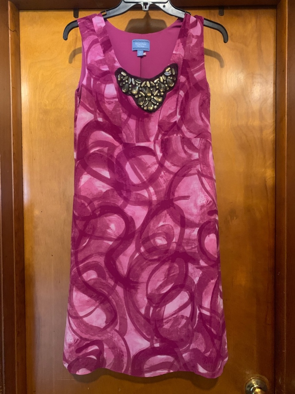 Simply Vera Vera Want size XS Magenta Mini Dress